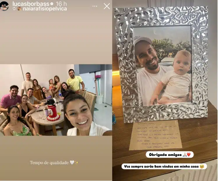 Viúvo de Isabel Veloso mostra fotos com amigos em sua casa e fala da esposa
