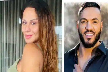 Viviane Araújo mostra filho e Belo manda recado para ela