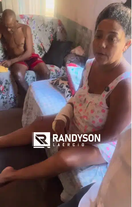 Avós das crianças de Bacabal depois de serem atropelados