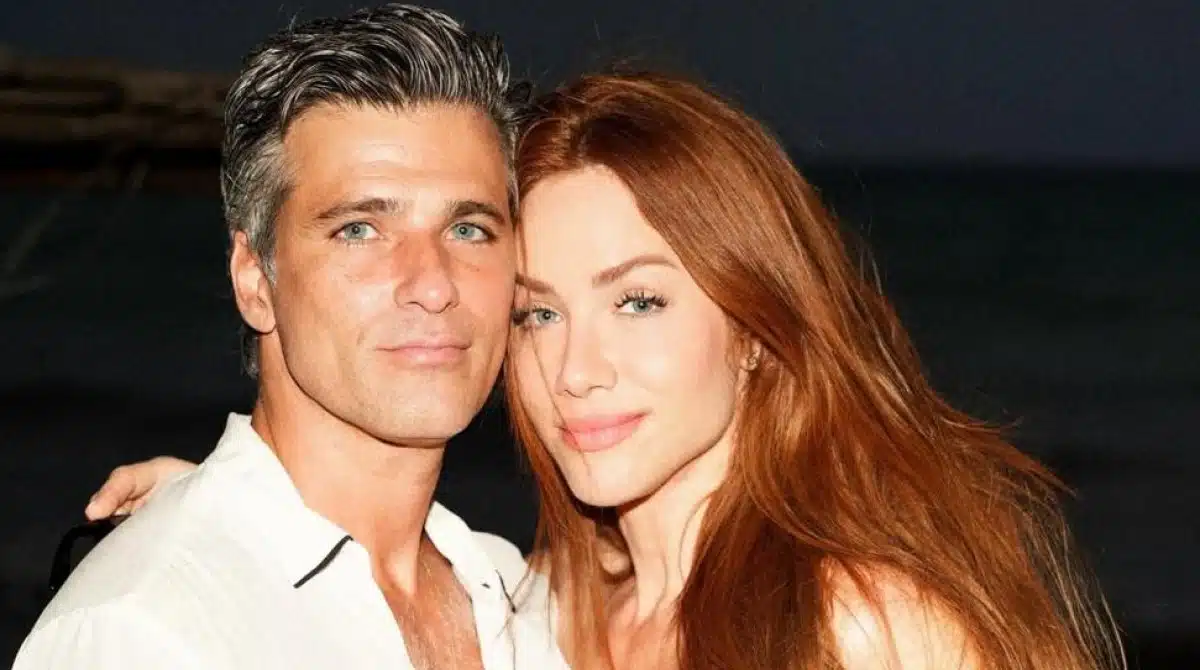 Bruno Gagliasso e Gio mostram filhos em desfile