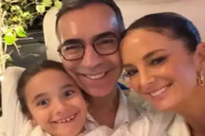César Tralli mostrar jantar com a filha e Ticiane Pinheiro