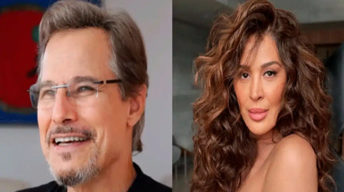 Claudia Raia mostra filho e Edson Celulari fala da relação deles