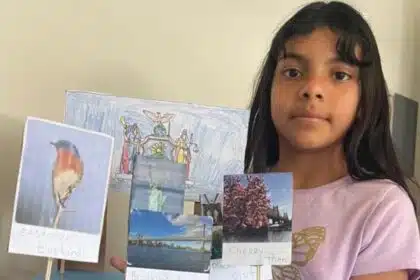 A criança Khimberly Zavaleta que partiu com apenas 12 anos