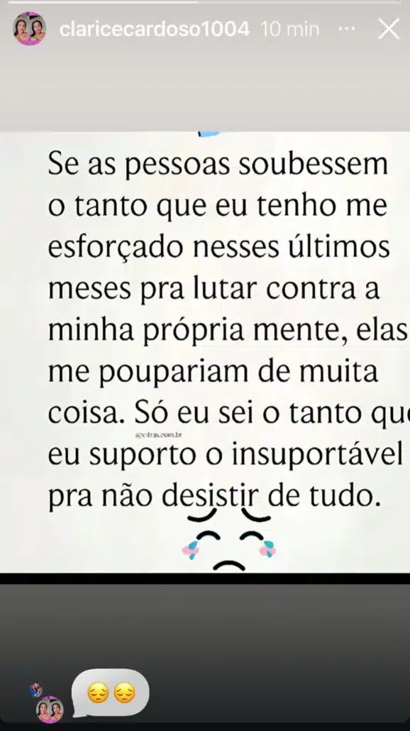 Desabafo feito pela mãe das crianças de Bacabal