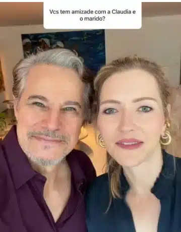Edson Celulari revela como é a sua reação com a ex a atriz Claudia Raia