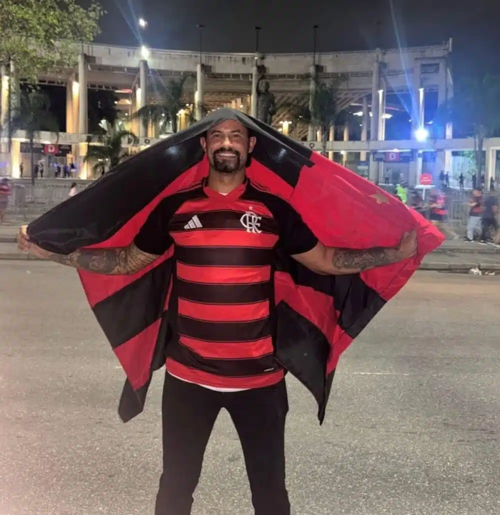 Goleiro Bruno esteve em uma partida do Flamengo
