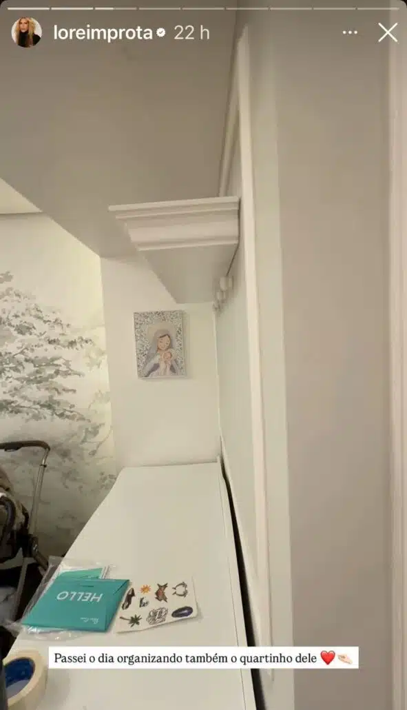 O quarto do caçula de Lore Improta e Léo Santana