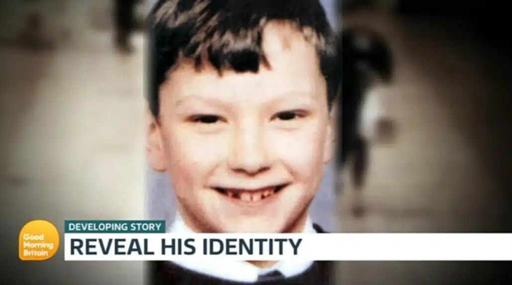 Um dos meninos que tirou a vida do pequeno James Bulger de dois anos