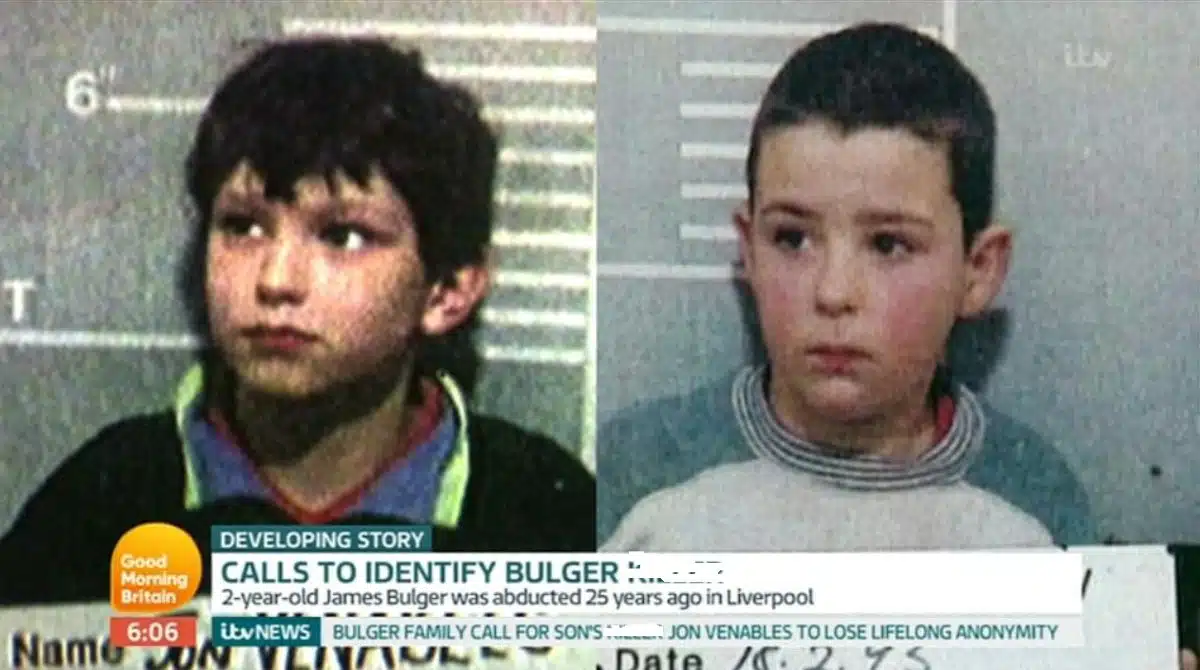 Foi revelado como estão os dois meninos que tiraram a vida do pequeno James Bulger