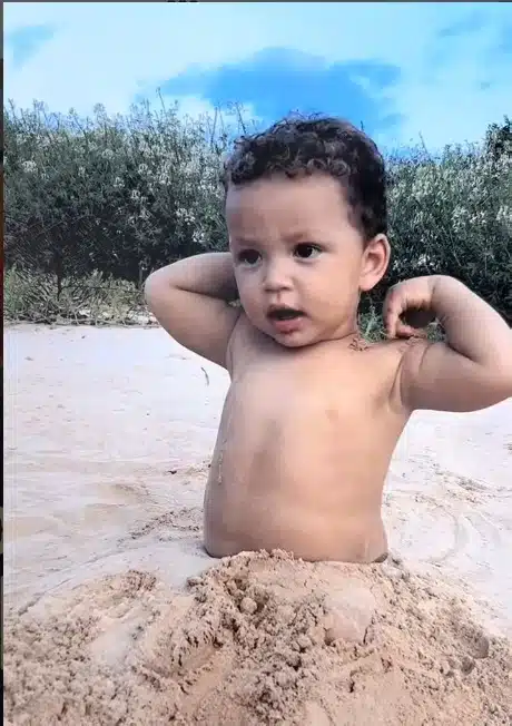 Bebê José Arthur que está desaparecido
