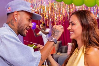 Neymar e Bruna Biancardi comemoram 9 meses da caçula