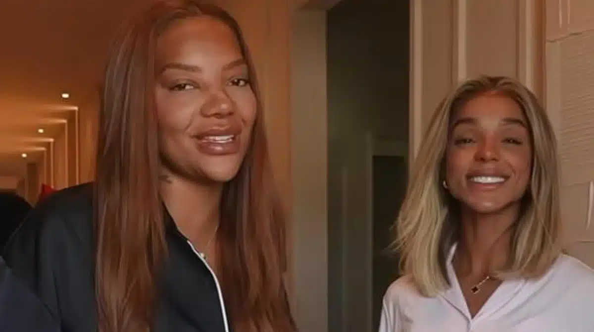 Ludmilla mostra presente de Páscoa diferente da bebê