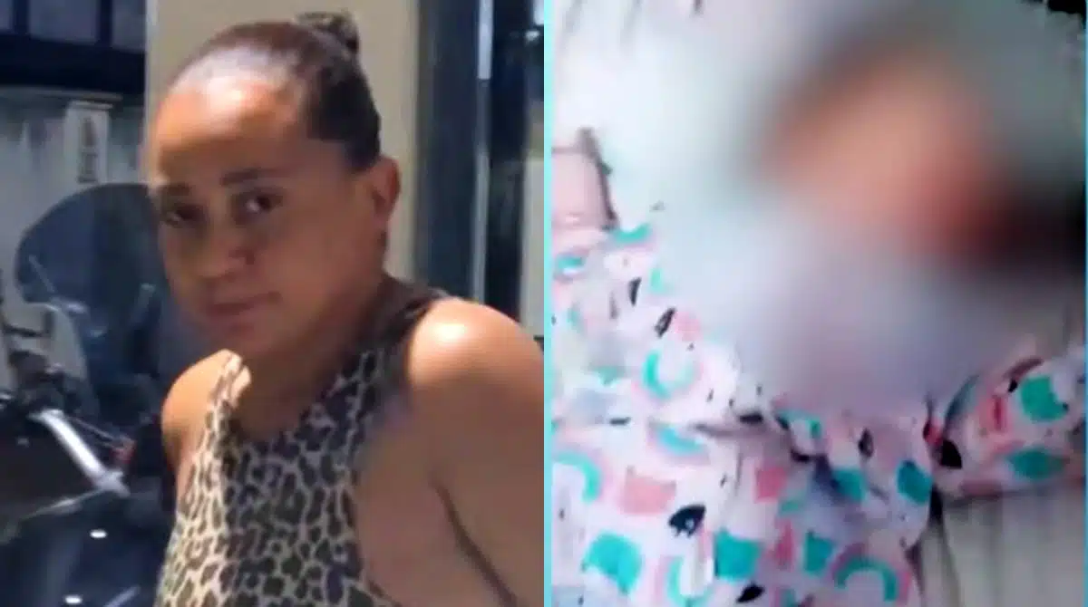 Mãe admitiu o que fez a sua bebê