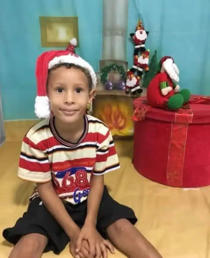 O menino Samuel sumiu sete anos atrás