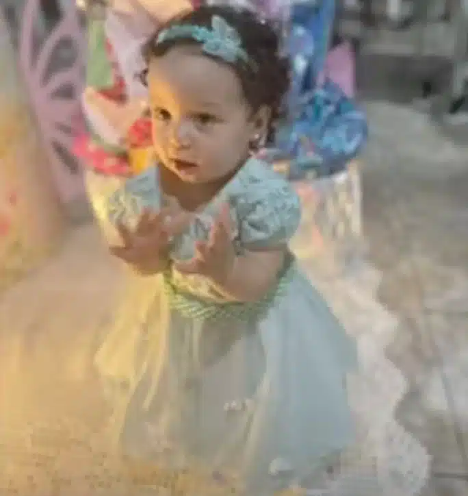 A bebê Aylla partiu após ter ido na UPA, seu pai desabafou