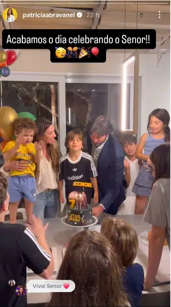 Patrícia Abravanel celebra os sete anos do filho com festa na mansão