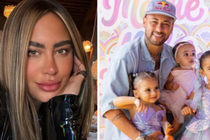 Rafaella Santos dá ovos personalizados para sobrinhas