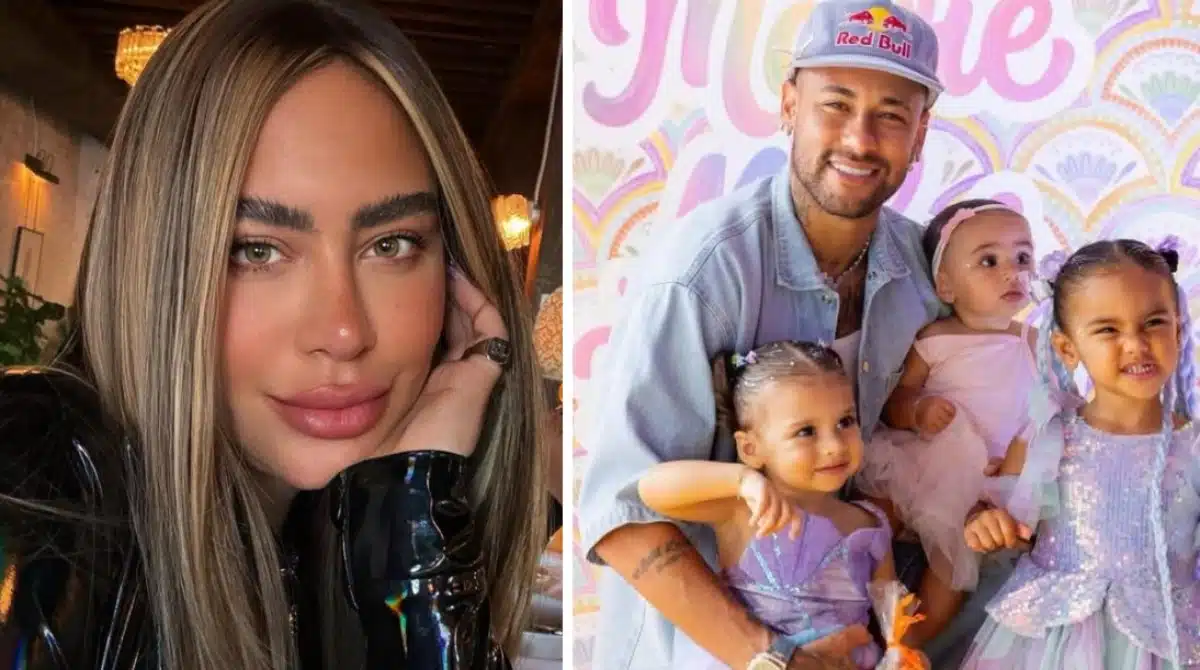 Rafaella Santos dá ovos personalizados para sobrinhas