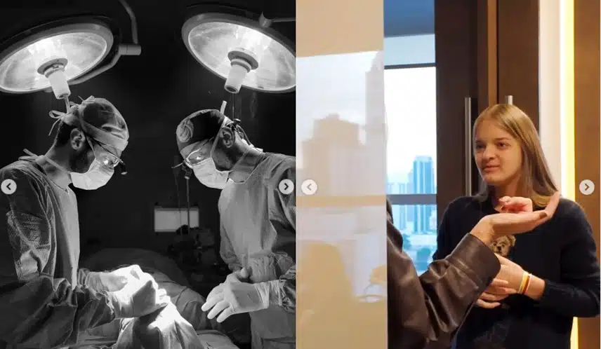 O médico da Rafaella Justus mostra bastidores da cirurgia dela