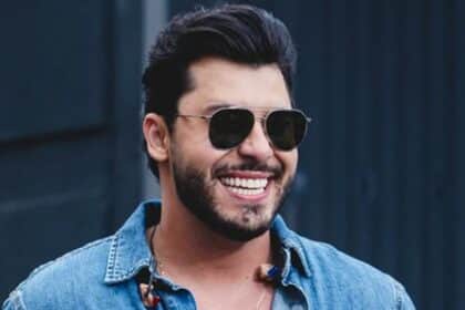 Filho de Murilo Huff surge em passeio de helicóptero ao lado da madrasta