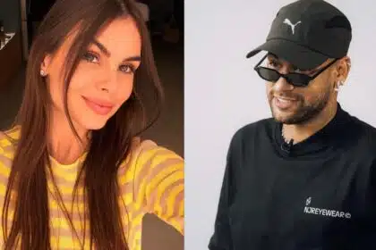 Amanda mostra filha com Neymar em sua bicicleta
