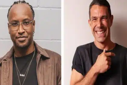 Thiaguinho encanta mostra encontro do seu bebê com o empresário Marcus Buaiz