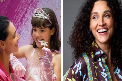 Débora Nascimento mostra detalhes das férias com a filha e encanta