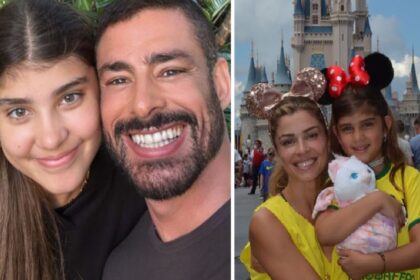 Cauã Reymond mostra presentes que ganhou da filha após viagem à Itália