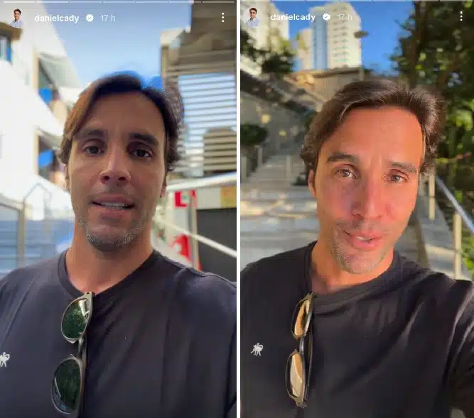 Ex-marido de Ivete Sangalo, Daniel Cady, faz desabafo após retorno de viagem com o filho