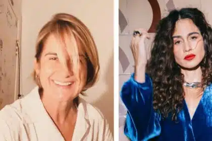 Ex de Nanda Costa mostras as filhas gêmeas tocando bateria e impressiona