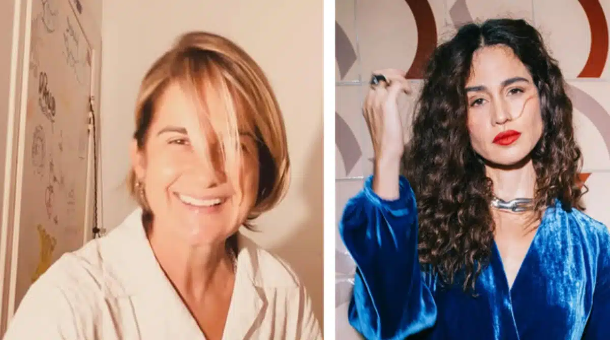Ex de Nanda Costa mostras as filhas gêmeas tocando bateria e impressiona