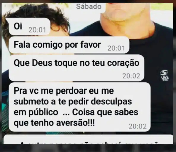 Mensagem que a mãe mandou ao ex-marido anos após ter tirado a vida do filho deles