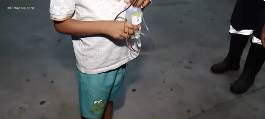 O menino disse que não quer mais morar com sua mãe