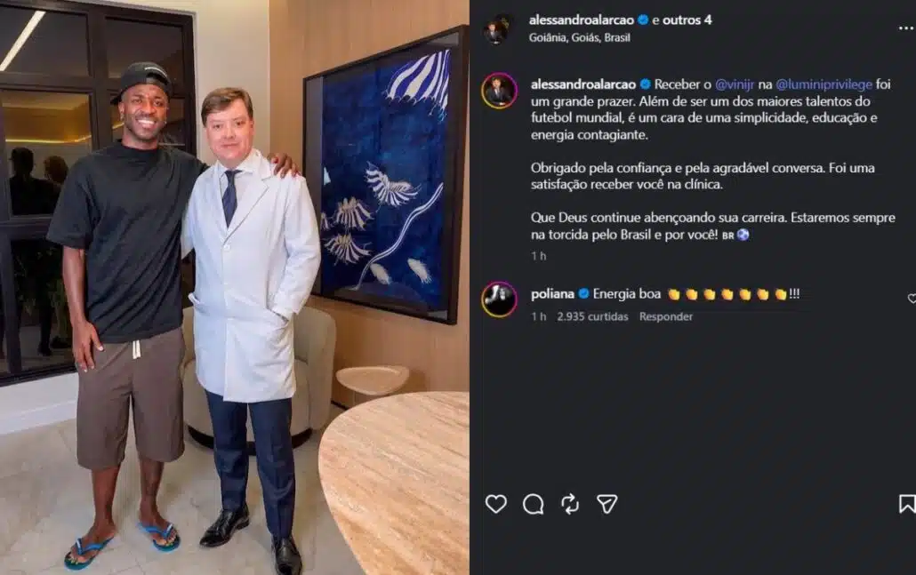 Poliana Rocha, esposa de Leonardo, mandou um recado para Vini