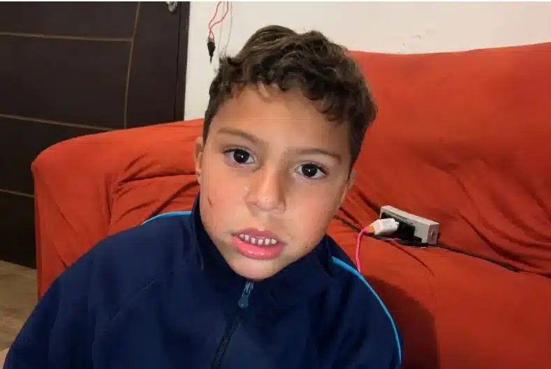 Menino foi achado dois dias depois do seu desaparecimento