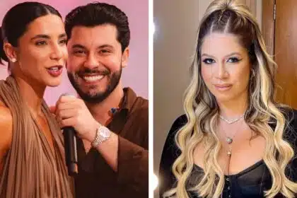 Noiva de Murilo Huff mostra Léo na fazenda de seu avô e fala sobre gravidez
