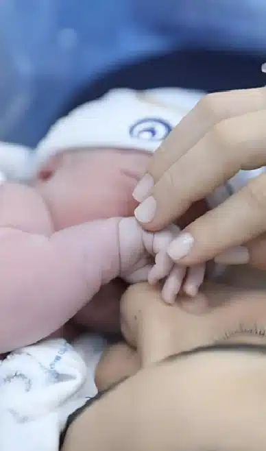 Nasce primeiro filho de Lauana Prado: Veja foto!