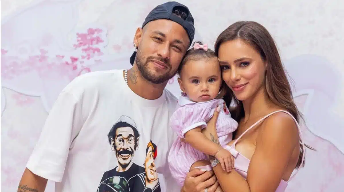 Neymar e Bruna dão detalhes da festa de 1 ano da filha