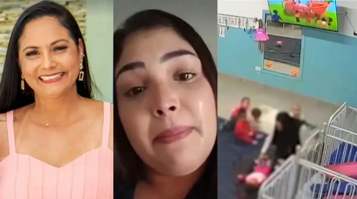 Mãe fez desabafo após professora agredir sua bebê