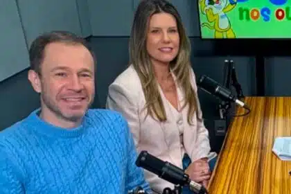 Tiago Leifert e Daiana Garbin falaram de sua filha