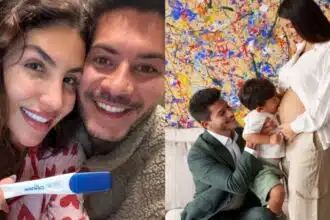 Arthur Aguiar e Jheny Santucci revelaram a sua separação