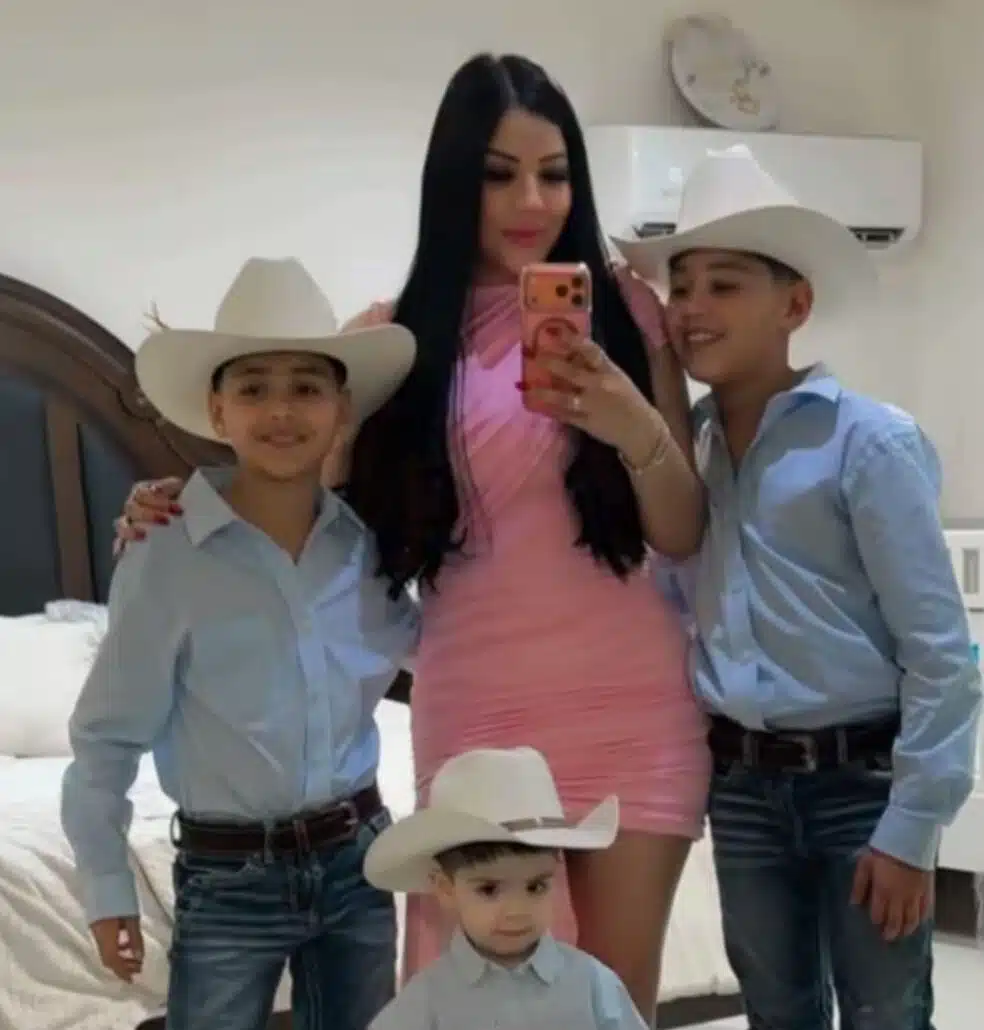 Influencer foi achada sem vida com os 3 filhos