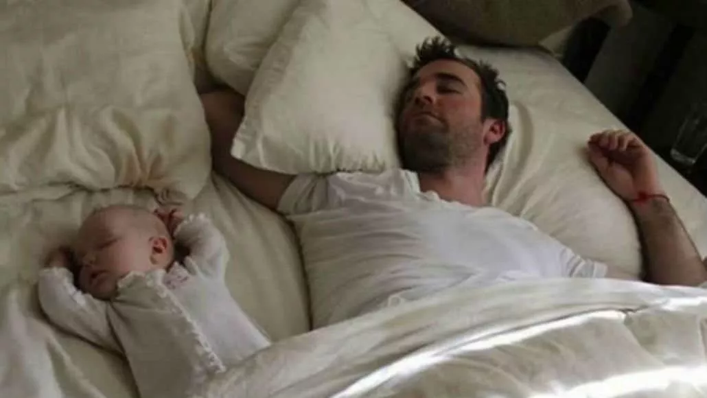 Iguais até na hora de dormir
