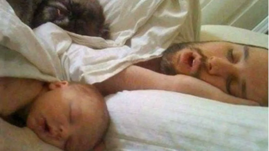 Iguais na hora de dormir