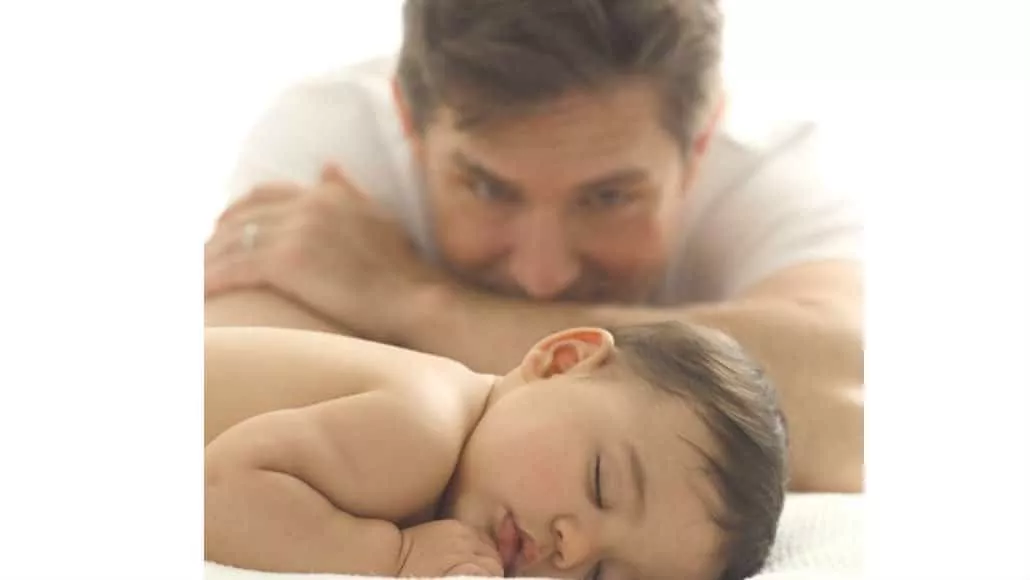 Fotos incríveis do bebê com o pai 