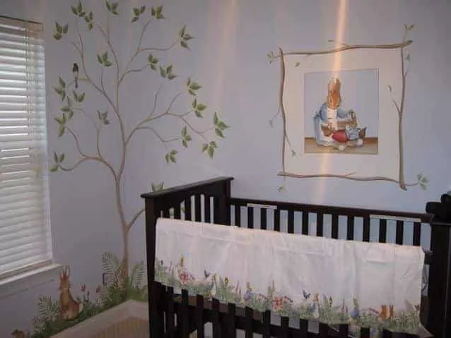 O livro de 1901 foi a inspiração para o quarto do bebê real