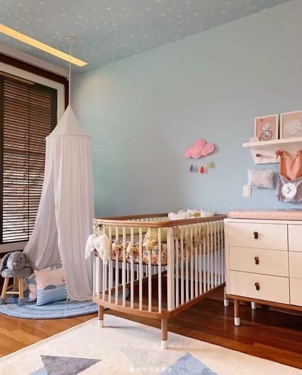 O fofo quarto da bebê de Tatá Werneck e Rafael Vitti