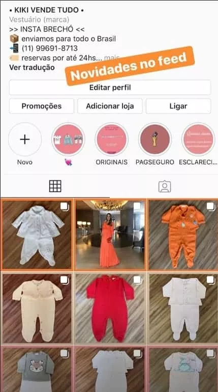 Roupinhas da bebê de Ticiane Pinheiro que estão sendo vendidas
