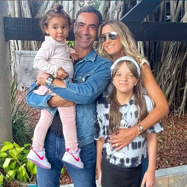 Ticiane Pinheiro nas férias com a sua família