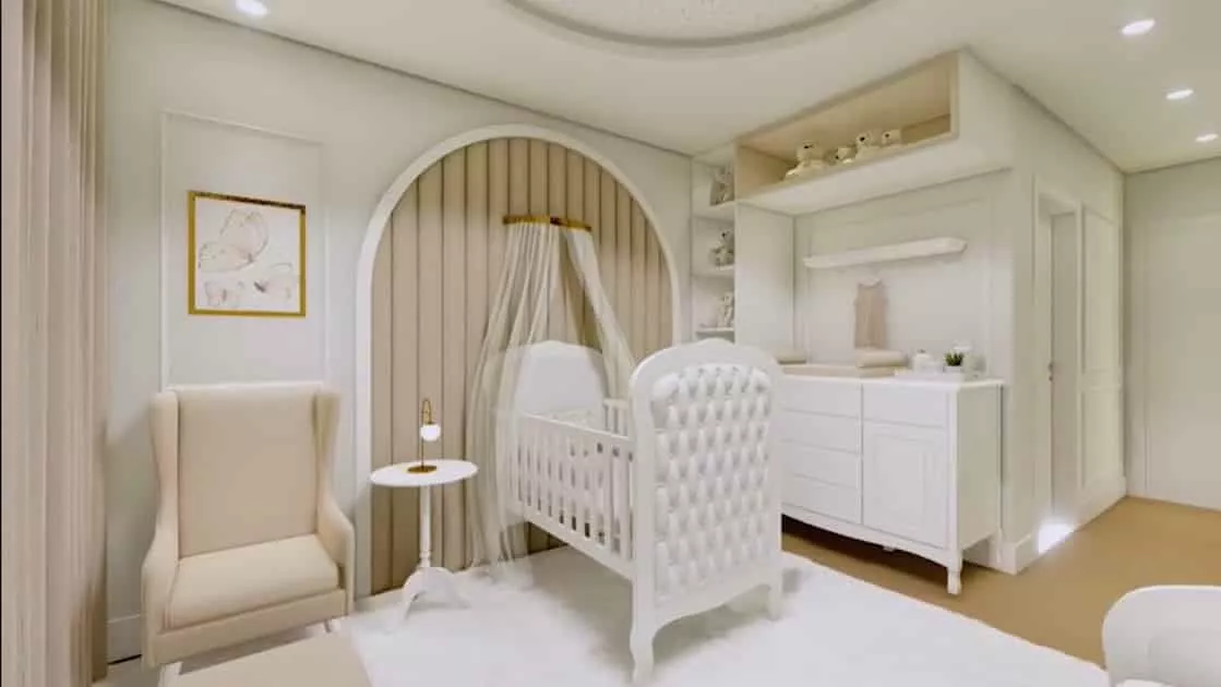 O projeto de como será o quarto da bebê de Léo Santana e Lorena Improta